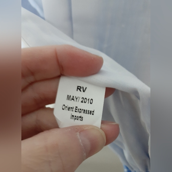 Blue gingham sailor collar romper by Orient Express size 12M - Picture 7 of 8